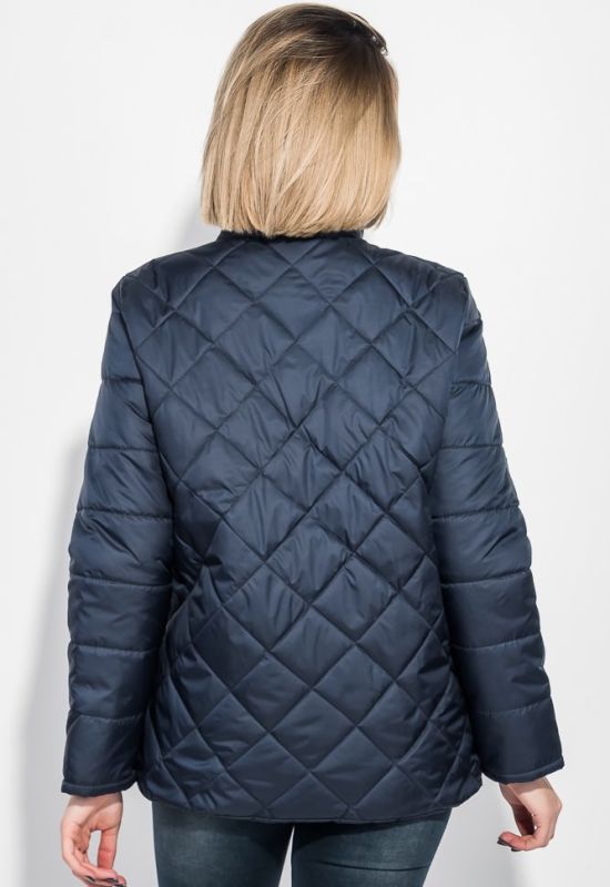 Куртка женская однотонная 72PD193-1 (темно-синий)