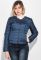Куртка жіноча однотонна демісезон 72PD192 (темно-синій)