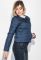 Куртка жіноча однотонна демісезон 72PD192 (темно-синій)