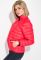 Куртка женская однотонная модель 191V003 (красный)