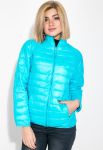 Куртка женская однотонная модель 191V003 (голубой)