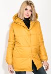 Куртка жіноча з манжетами на рукавах 80PD1077 (гірчичний)