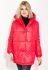 Куртка жіноча з манжетами на рукавах 80PD1077 (червоний)