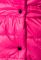 Куртка жіноча з бантом на поясі ззаду 69PD590 (малиновий)