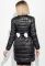 Куртка жіноча з бантом на поясі ззаду 69PD590 (чорний)