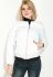 Куртка женская с бусинками на воротнике 80PD805 (белый)