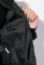 Куртка женская с капюшоном 677K007 (черный)