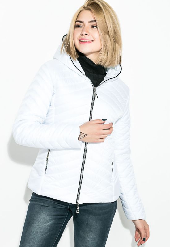 Куртка женская с капюшоном с широкой цветовой палитрой 74PD806 (белый)