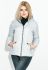 Куртка женская с капюшоном с широкой цветовой палитрой 74PD806 (светло-серый)