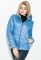 Куртка жіноча з капюшоном з широкою палітрою кольорів 74PD806 (васильковий)