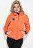 Куртка женская с нашивками 154V001 (оранжевый)