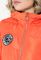 Куртка жіноча з нашивками 154V001 (помаранчевий)