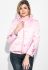 Куртка женская с нежной весенней нашивкой 72PD143 (светло-розовый)