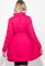 Куртка жіноча з пишною спідницею з поясом 69PD891 (малиновий/рожевий)