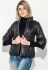 Куртка женская с рукавом три четверти 69PD737 (черный)