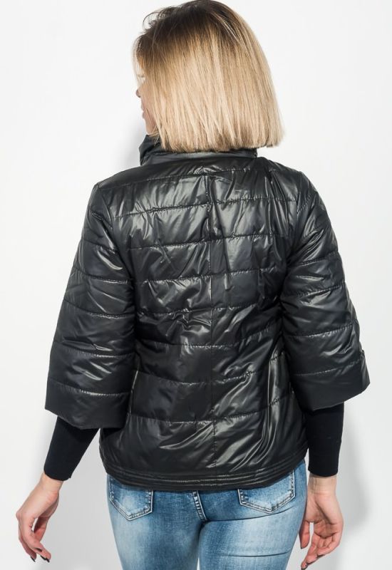 Куртка женская с рукавом три четверти 69PD737 (черный)