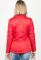 Куртка жіноча із задекорованими бігунками 69PD914 (червоний)