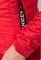 Куртка жіноча із задекорованими бігунками 69PD914 (червоний)