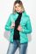 Куртка жіноча із задекорованими бігунками 69PD914 (ментоловий)