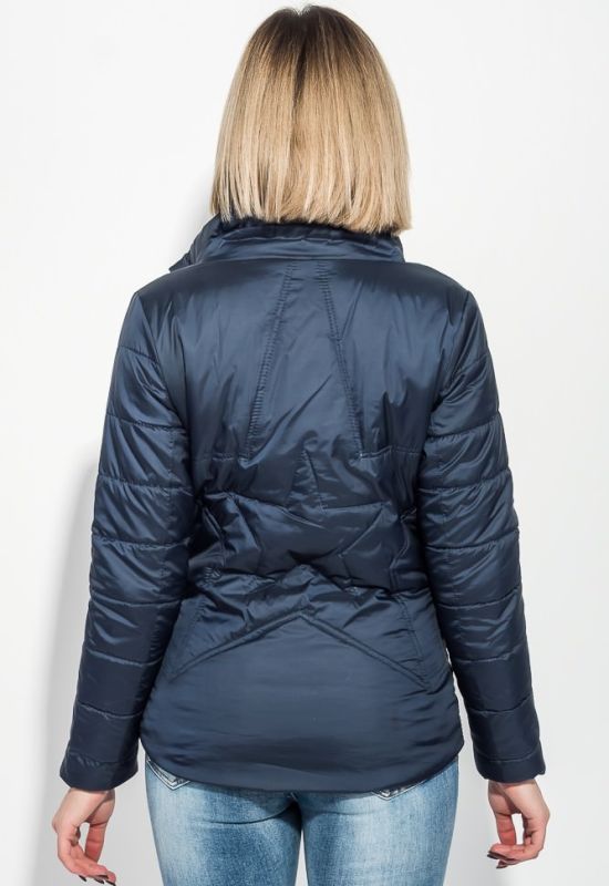 Куртка женская с задекорированными бегунками 69PD914 (темно-синий)