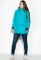 Куртка жіноча спортивна 120PMH1965 (бірюзовий)