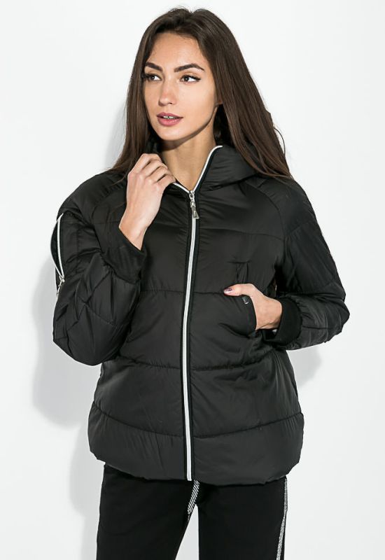 Куртка жіноча спортивна 72PD227 (чорний)
