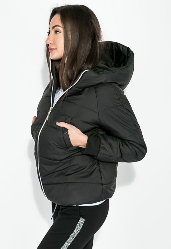 Куртка жіноча спортивна 72PD227 (чорний)