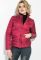 Куртка жіноча стьобана на кнопках 80PD1209 (бордовий)