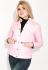 Куртка женская стеганая на кнопках 80PD1209 (розовый)