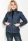 Куртка жіноча стьобана на кнопках 80PD1209 (темно-синій)