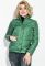 Куртка жіноча стьобана на кнопках 80PD1209 (темно-зелений)