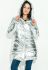Куртка жіноча стильна з капюшоном 72PD222 (срібний)