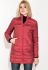 Куртка жіноча подовжена 80PD1211 (бордовий)