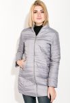 Куртка жіноча подовжена 80PD1211 (сірий)