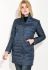 Куртка жіноча подовжена 80PD1211 (темно-синій)