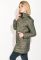 Куртка женская удлиненная 80PD1211 (хаки)