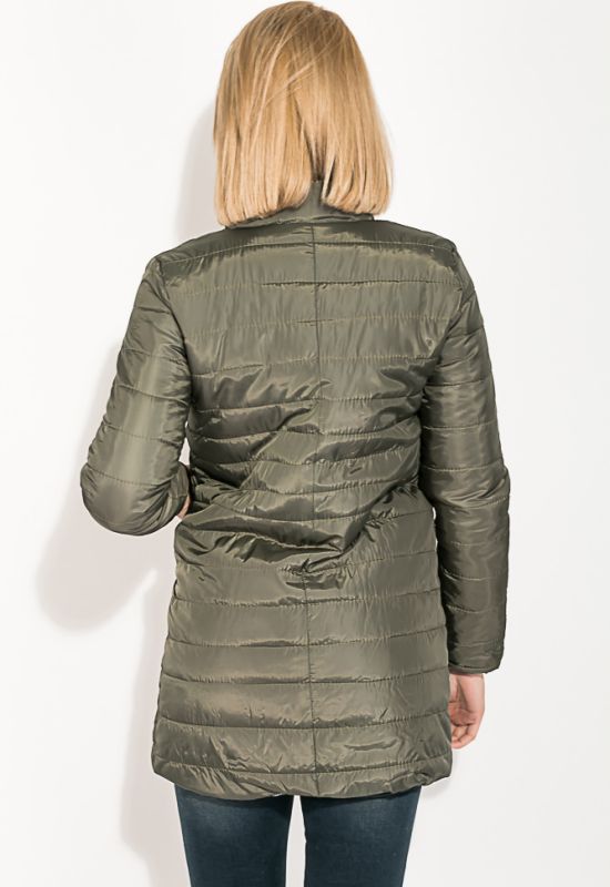 Куртка женская удлиненная 80PD1211 (хаки)