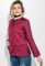 Куртка жіноча застібка блискавка/кнопки демісезон 72PD146 (бордовий)