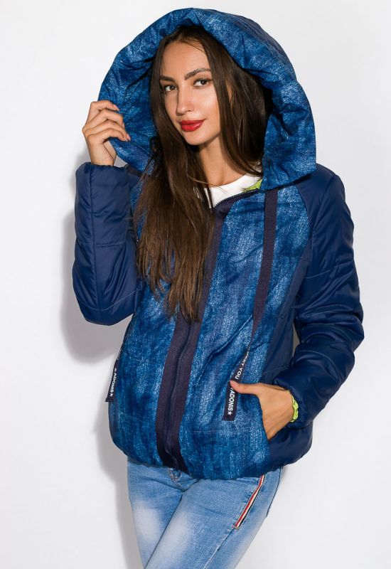 Жіноча куртка 127P006 (синій)