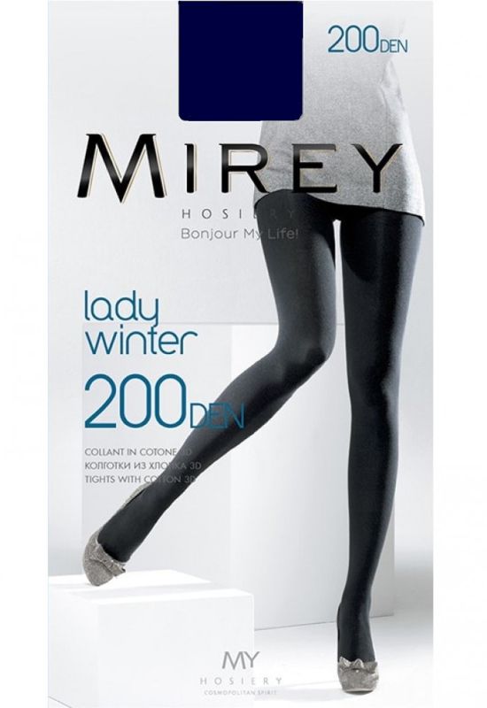 Lady Winter 200 den Mirey (чорний)