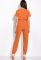 Легкий летний комбинезон 120PUR282 (кирпичный)
