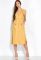 Літня сукня 103P491 (гірчичний)