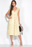 Літнє плаття 103P491 (світло-жовтий)