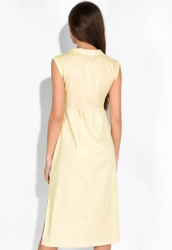 Летнее платье 103P491 (светло-желтый)