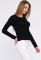Жіночий лонгслів SV-7583-8 (чорний)