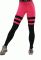 Лосіни Berserk Intensity black/pink (чорний/рожевий)