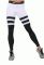 Лосины Berserk Intensity black/white (черный/белый)