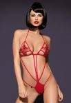 Luiza Боди Obsessive (красный)