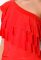 Майка жіноча на одне плече 120P003 (червоний)