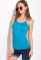 Майка жіноча на тонких бретелях 436V017-1 (блакитний)